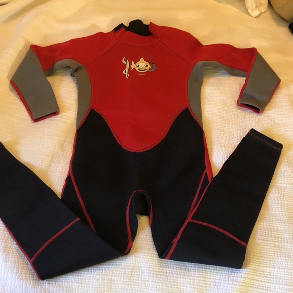 GOLDFIN size 12 Youth WerSuit Swim Surf Neoprene Full-Zip Unisex Suit Warm NEW - Picture 3 of 16
